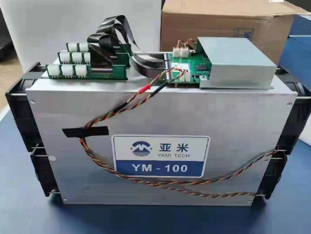 Новая и используемая горнорабочий YM-100 2100M 2000W техника черная ETH YAMi для машина горнорабочего Asic минирования ETC и ETH секретная